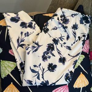 Athleta floral leggings